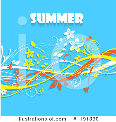 Royalty-Free (RF) Summer Clipart Illustration by KJ Pargeter - Stock Sample #1191330