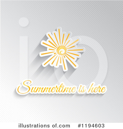 Royalty-Free (RF) Summer Clipart Illustration by KJ Pargeter - Stock Sample #1194603