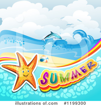 Royalty-Free (RF) Summer Clipart Illustration by merlinul - Stock Sample #1199300