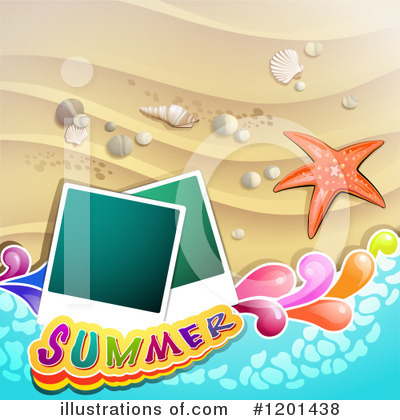 Royalty-Free (RF) Summer Clipart Illustration by merlinul - Stock Sample #1201438