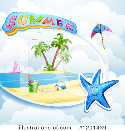 Royalty-Free (RF) Summer Clipart Illustration by merlinul - Stock Sample #1201439