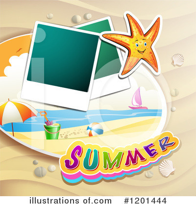 Royalty-Free (RF) Summer Clipart Illustration by merlinul - Stock Sample #1201444