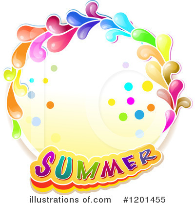 Royalty-Free (RF) Summer Clipart Illustration by merlinul - Stock Sample #1201455