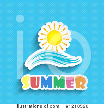 Royalty-Free (RF) Summer Clipart Illustration by KJ Pargeter - Stock Sample #1210526