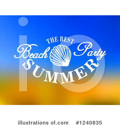 Royalty-Free (RF) Summer Clipart Illustration by Vector Tradition SM - Stock Sample #1240835