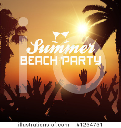 Royalty-Free (RF) Summer Clipart Illustration by KJ Pargeter - Stock Sample #1254751