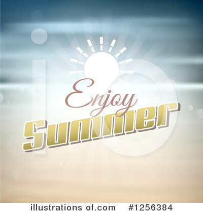 Royalty-Free (RF) Summer Clipart Illustration by KJ Pargeter - Stock Sample #1256384