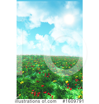 Poppies Clipart #1609791 by KJ Pargeter