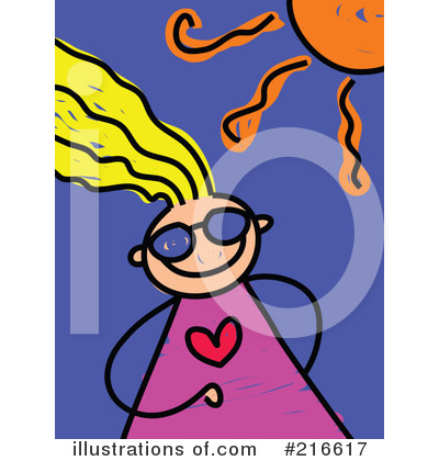 Royalty-Free (RF) Summer Clipart Illustration by Prawny - Stock Sample #216617