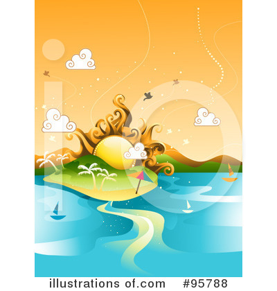 Tropical Clipart #95788 by BNP Design Studio