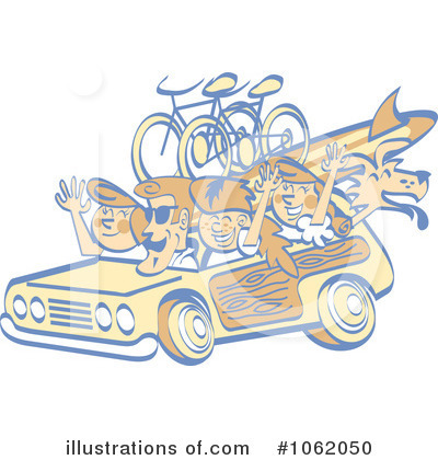 Family Vacation Clipart #1062050 by Andy Nortnik