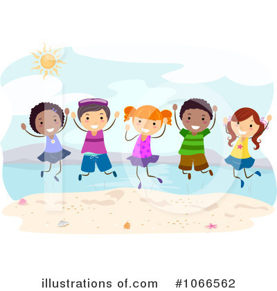 Royalty-Free (RF) Summer Time Clipart Illustration by BNP Design Studio - Stock Sample #1066562
