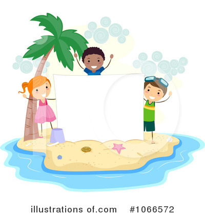 Royalty-Free (RF) Summer Time Clipart Illustration by BNP Design Studio - Stock Sample #1066572