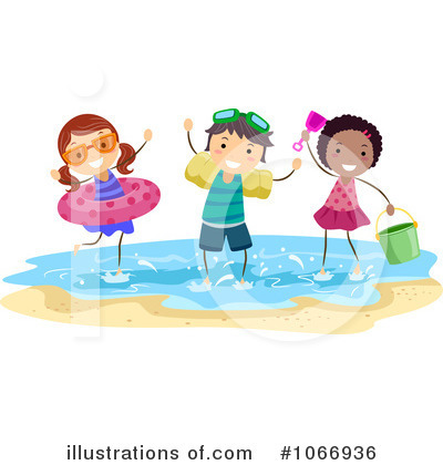 Royalty-Free (RF) Summer Time Clipart Illustration by BNP Design Studio - Stock Sample #1066936