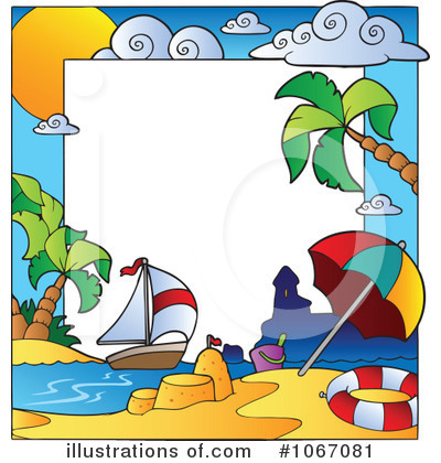 Royalty-Free (RF) Summer Time Clipart Illustration by visekart - Stock Sample #1067081