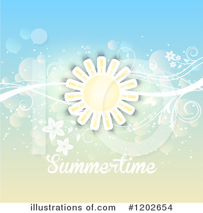 Royalty-Free (RF) Summertime Clipart Illustration by KJ Pargeter - Stock Sample #1202654