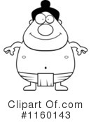 Sumo Wrestler Clipart #1160143 by Cory Thoman