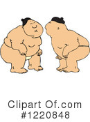 Sumo Wrestler Clipart #1220848 by djart