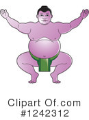 Sumo Wrestling Clipart #1242312 by Lal Perera