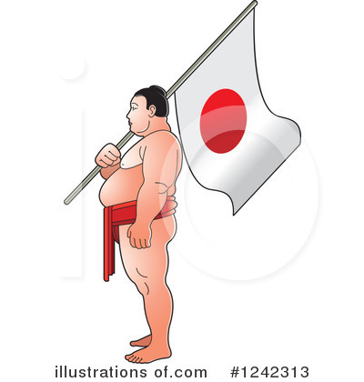 Sumo Wrestling Clipart #1242313 by Lal Perera