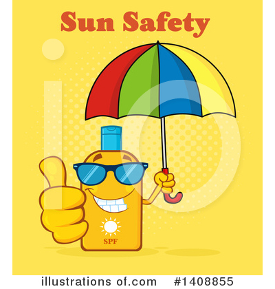 Sunblock Clipart #1408855 by Hit Toon