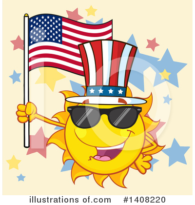 Independence Day Clipart #1408220 by Hit Toon