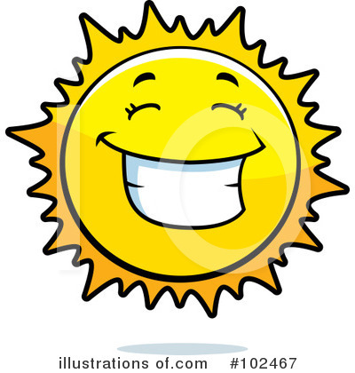 Royalty-Free (RF) Sun Clipart Illustration by Cory Thoman - Stock Sample #102467