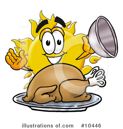 Royalty-Free (RF) Sun Clipart Illustration by Mascot Junction - Stock Sample #10446