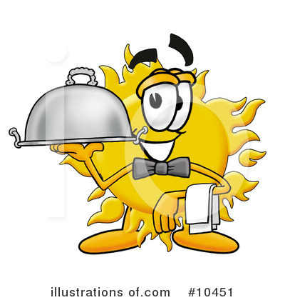 Royalty-Free (RF) Sun Clipart Illustration by Mascot Junction - Stock Sample #10451