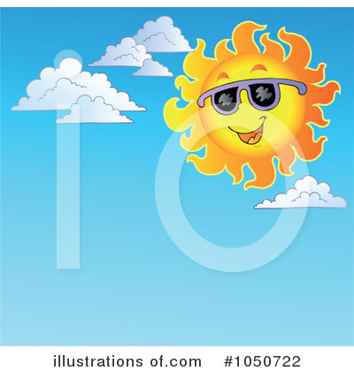 Royalty-Free (RF) Sun Clipart Illustration by visekart - Stock Sample #1050722