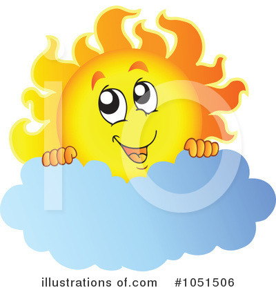 Royalty-Free (RF) Sun Clipart Illustration by visekart - Stock Sample #1051506