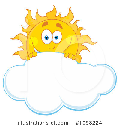 Royalty-Free (RF) Sun Clipart Illustration by Hit Toon - Stock Sample #1053224