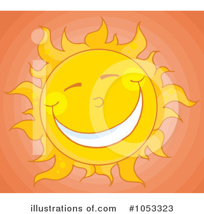 Royalty-Free (RF) Sun Clipart Illustration by Hit Toon - Stock Sample #1053323