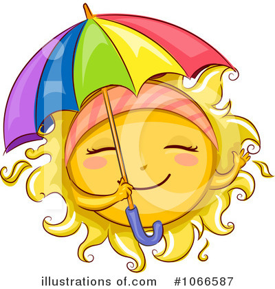 Sun Character Clipart #1066587 by BNP Design Studio