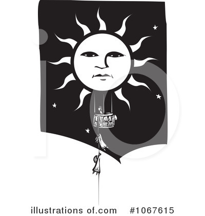 Royalty-Free (RF) Sun Clipart Illustration by xunantunich - Stock Sample #1067615