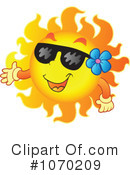 Sun Clipart #1070209 by visekart