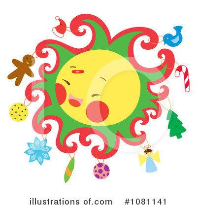 Royalty-Free (RF) Sun Clipart Illustration by Cherie Reve - Stock Sample #1081141