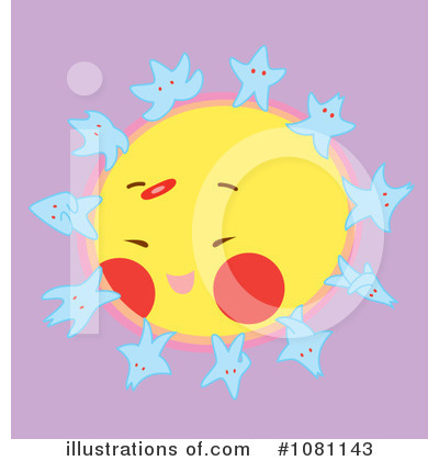 Royalty-Free (RF) Sun Clipart Illustration by Cherie Reve - Stock Sample #1081143