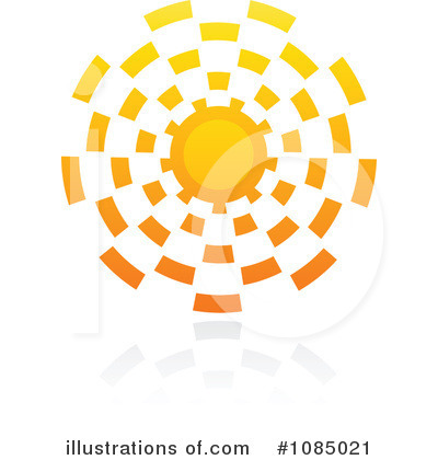 Royalty-Free (RF) Sun Clipart Illustration by elena - Stock Sample #1085021