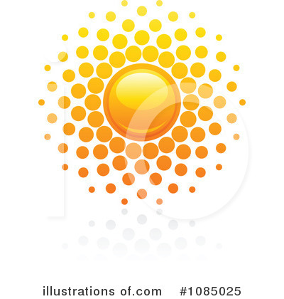Royalty-Free (RF) Sun Clipart Illustration by elena - Stock Sample #1085025