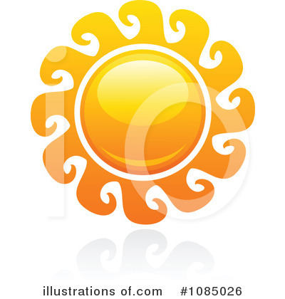 Royalty-Free (RF) Sun Clipart Illustration by elena - Stock Sample #1085026