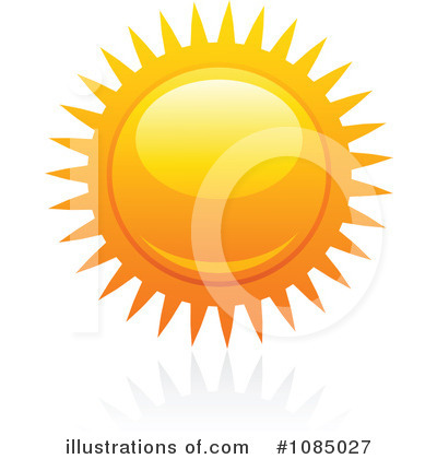 Royalty-Free (RF) Sun Clipart Illustration by elena - Stock Sample #1085027