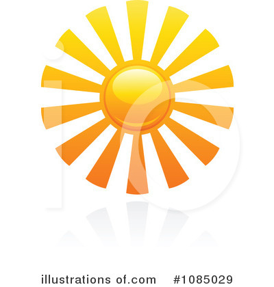 Royalty-Free (RF) Sun Clipart Illustration by elena - Stock Sample #1085029