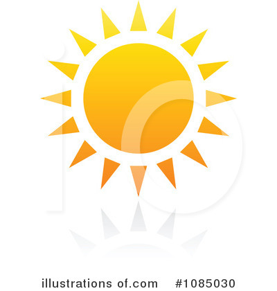 Royalty-Free (RF) Sun Clipart Illustration by elena - Stock Sample #1085030