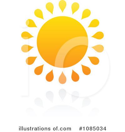 Royalty-Free (RF) Sun Clipart Illustration by elena - Stock Sample #1085034