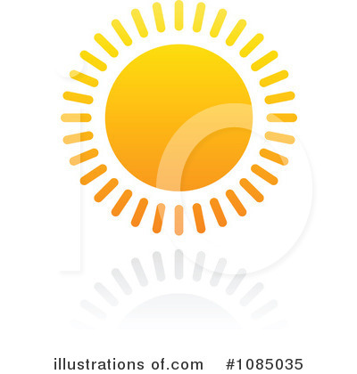 Royalty-Free (RF) Sun Clipart Illustration by elena - Stock Sample #1085035