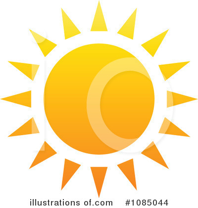 Royalty-Free (RF) Sun Clipart Illustration by elena - Stock Sample #1085044