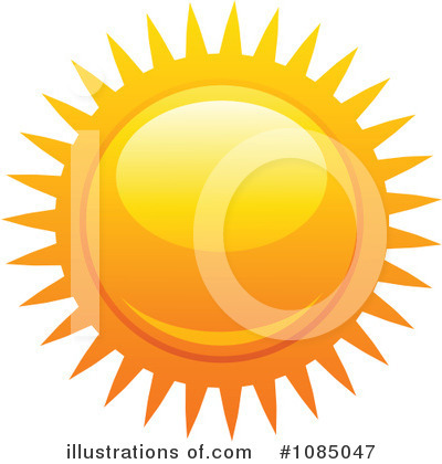 Royalty-Free (RF) Sun Clipart Illustration by elena - Stock Sample #1085047