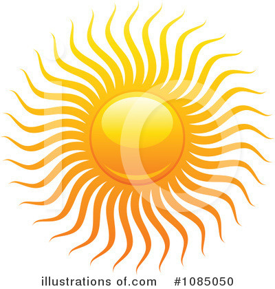 Royalty-Free (RF) Sun Clipart Illustration by elena - Stock Sample #1085050