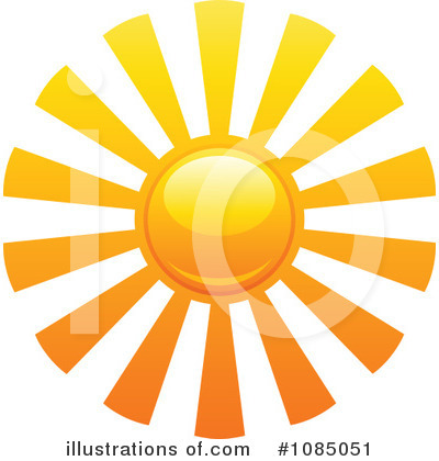 Royalty-Free (RF) Sun Clipart Illustration by elena - Stock Sample #1085051